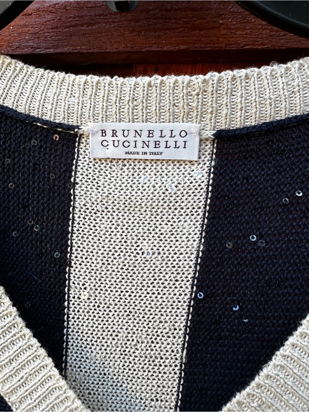 Brunello Cucinelli striped sweater - Picture 2 of 7